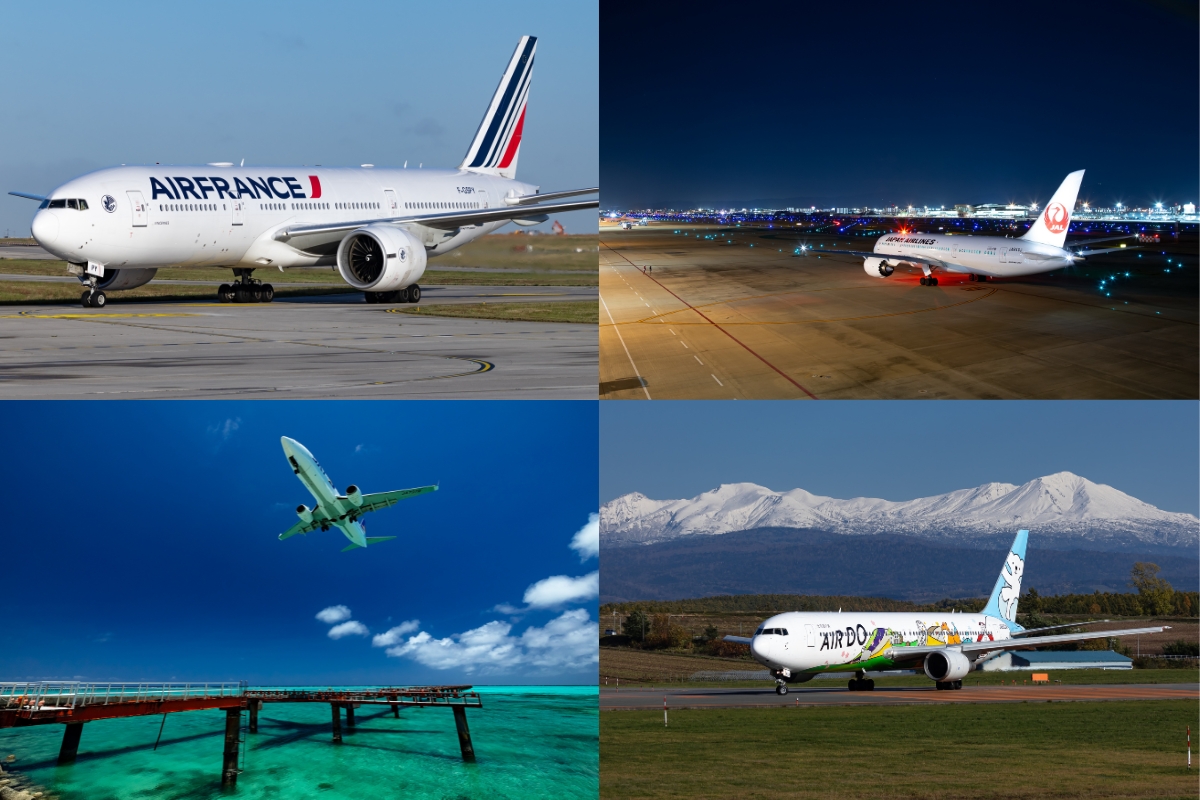 飛行機　撮り方　初心者