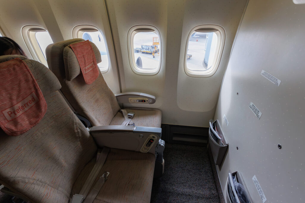 アシアナ航空 747-400 フライトレポート