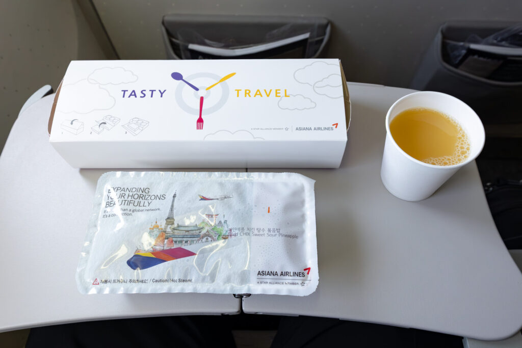 アシアナ航空 747-400 フライトレポート